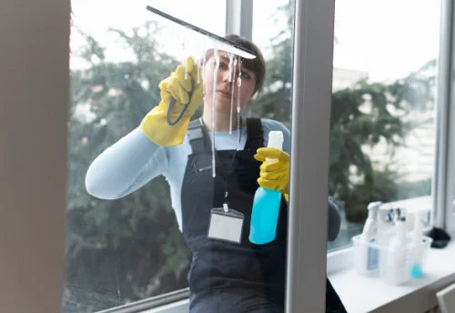 Nettoyage de vitres intérieures et extérieures à Parigny